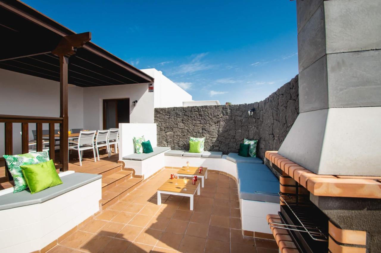 Stylish 6 Bedroom Villa Princesa - Hot Tub - Heated Pool - Near Beach & Waterparks Playa Blanca  Ngoại thất bức ảnh