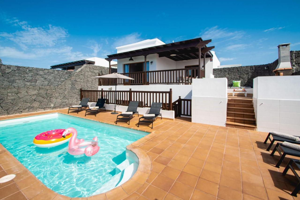 Stylish 6 Bedroom Villa Princesa - Hot Tub - Heated Pool - Near Beach & Waterparks Playa Blanca  Ngoại thất bức ảnh
